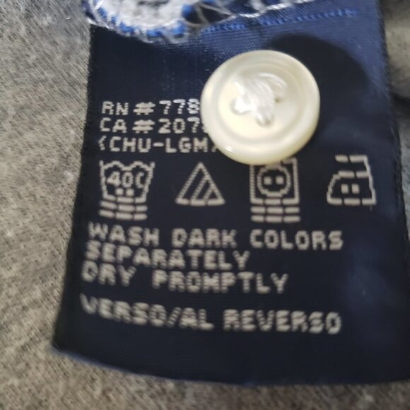 𝅺th Tommy Hilfiger Denim Grey Men's Polo shirt Size tag missing Grey with… - Picture 6 of 9